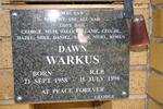 WARKUS Dawn 1958-1996