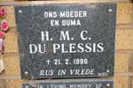 PLESSIS H.M.C., du -1996
