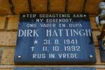 HATTINGH Dirk 1941-1992