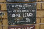 LEACH Irene 1937-1997