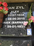 ZYL Alex, van 1934-2010 & Driek BARNARD 1935-