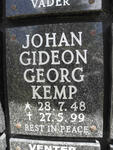 KEMP Johan Gideon Georg 1948-1999