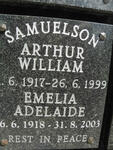 SAMUELSON Arthur  William 1917-1999 & Emelia Adelaide 1918-2003