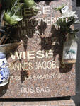 WIESE Johannes Jacobus 1936-2010 & ?echt Catherine MITTON 1923-2001
