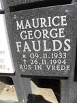 FAULDS Maurice George 1933-1994