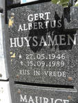 HUYSAMEN Gert Albertus 1946-1989