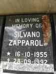 ZAPPAROLI Silvano 1955-1992