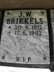BRIKKELS J.W. 1912-1992