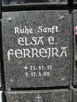 FERREIRA Elsa E. 1911-1990
