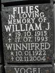 FILIES William J. 1915-1993 & Winnifred 1922-2004