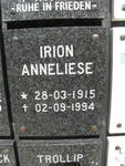 IRION Anneliese 1915-1994