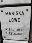 LOWE Mariska 1978-1989