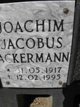 ACKERMAN Joachim Jacobus 1917-1995