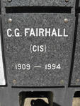 FAIRHALL C.G. 1909-1994