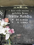 ROHDA Jessie 1920-1987