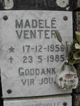 VENTER Madelé 1956-1985
