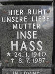 HASS Inse 1940-1987
