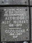 ALDRIDGE Alec Hubert 1918-1973 & Gloudine 1914-1987