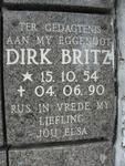 BRITZ Dirk 1954-1990