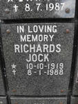 RICHARDS Jock 1919-1988