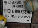 HOEKSEMA Theo. A. 1913-1979