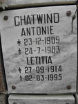 CHATWIND Antonie 1909-1983