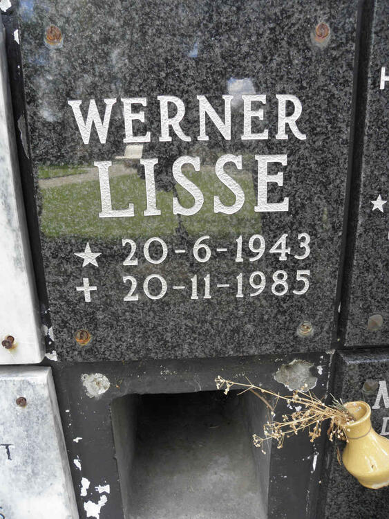 LISSE Werner 1943-1985