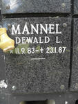 MANNEL Dewald L. 1983-1987