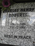 ROBERTS Charles Henry 1908-1951
