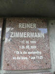 ZIMMERMANN Reiner 1966-2009