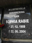 RABIE Sophia 1908-2004