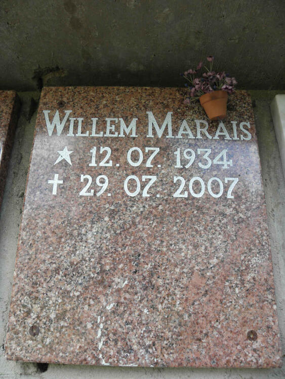 MARAIS Willem 1934-2007