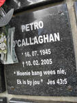 O'CALLAGHAN Petro 1945-2005