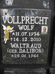 VOLLPRECHT Wolf 1934-2010 & Waltrud DALIBOR 1945-