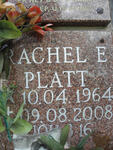 PLATT Rachel E. 1964-2008