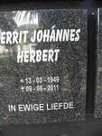 HERBERT Gerrit? Johannes 1949-2011