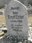 ESSER Ernst 1881-1904
