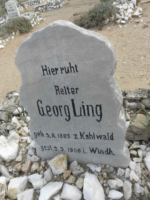 LING Georg 1883-1906