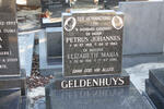 GELDENHUYS Petrus Johannes 1919-1993 & Elizabeth Maria 1919-2001