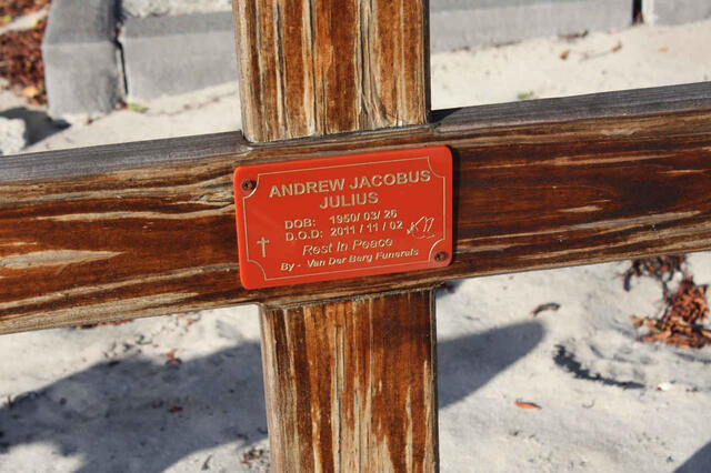 JULIUS Andrew Jacobus 1950-2011
