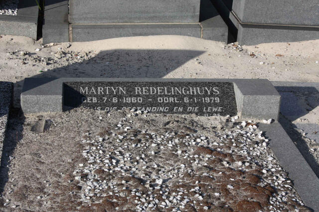REDELINGHUYS Martyn 1960-1979