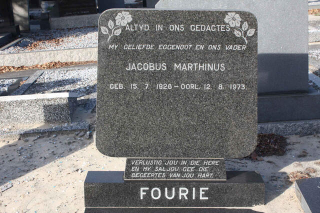 FOURIE Jacobus Marthinus 1928-1973