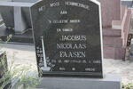 FAASEN Jacobus Nicolaas 1917-1980