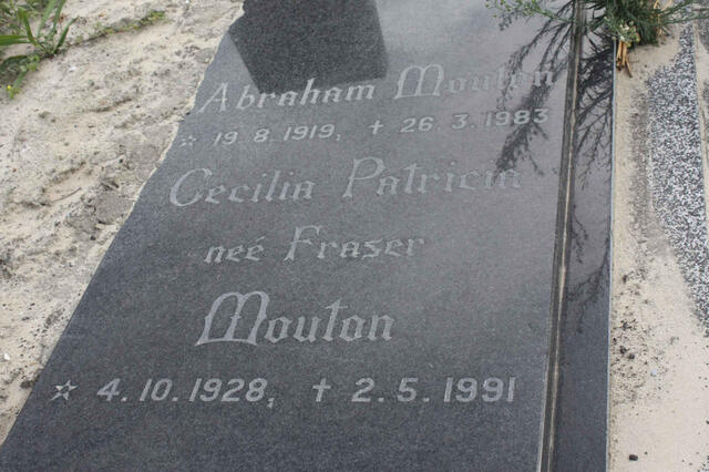 MOUTON Abraham 1919-1983 & Cecilia Patricia FRASER 1928-1991
