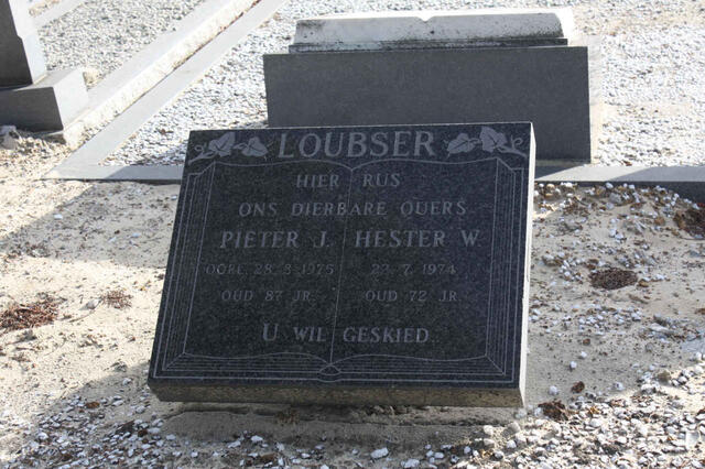 LOUBSER Pieter J. -1975 & Hester W. -1974