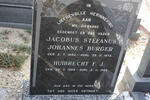 BURGER Jacobus Stefanus Johannes 1892-1973 & Huibrecht F.J. 1909-1989