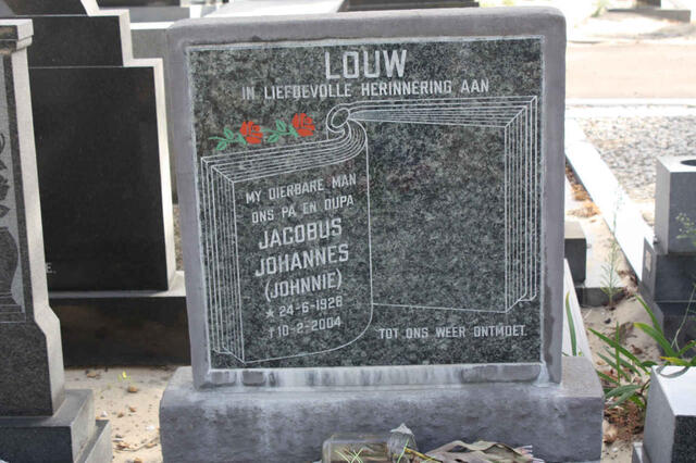 LOUW Jacobus Johannes 1928-2004