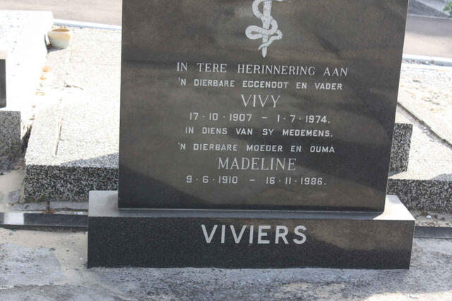 VIVIERS Vivy 1907-1974 & Madeline 1910-1986