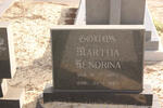 GOUWS Martha Hendrina 1893-1983