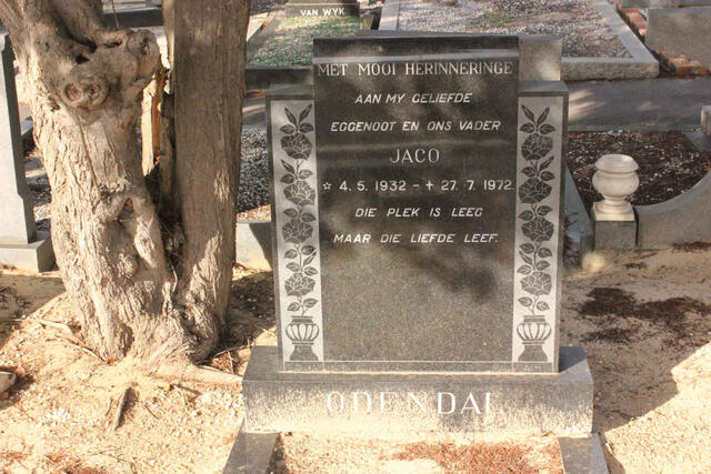 ODENDAL Jaco 1932-1972